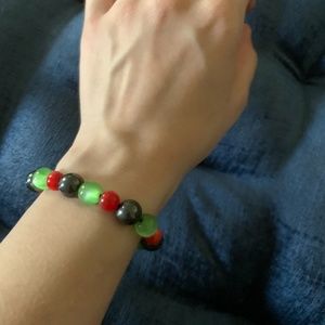 Handmade UNIQUE magnetic stone BRACELET